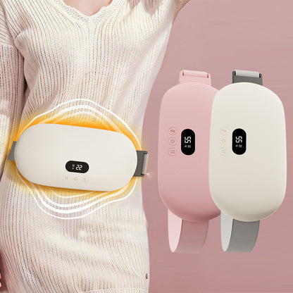 Period Pain Relief Portable Smart Warm Palace Belt Relie Menstrual Cramps Massager Menstrual Heating Pad